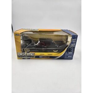Jada Toys Big Time Kustoms 1963 Black Cadillac Low Rider Diecast Car 1/24